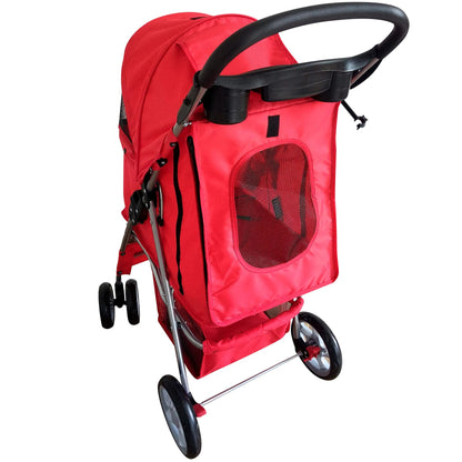 Pet Stroller (Red)