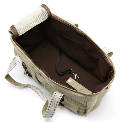 Buckle Tote BB - Beige