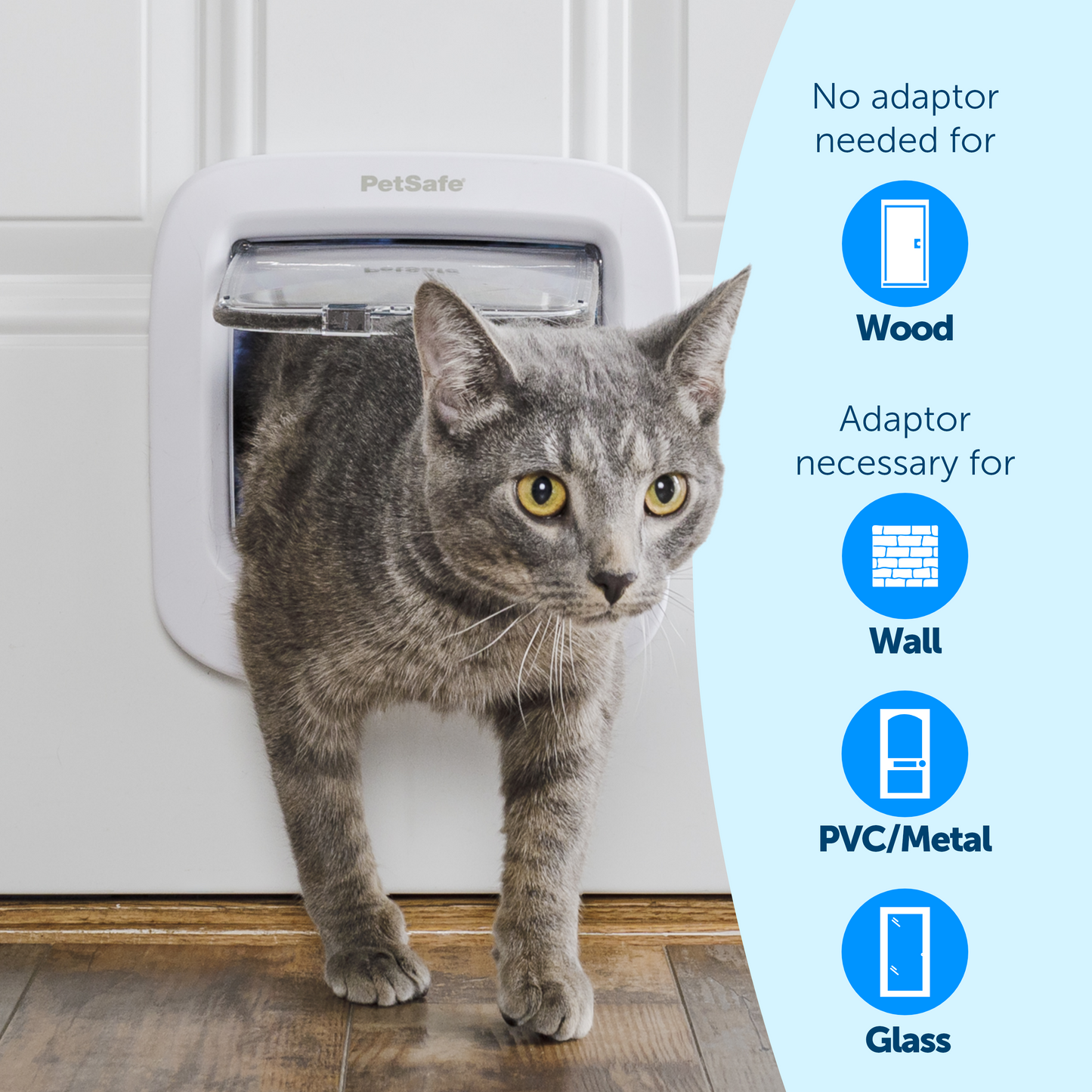 Microchip activated Cat Flap