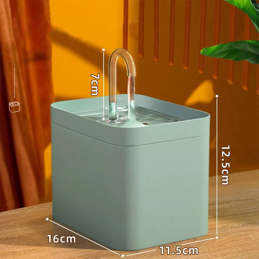 Cat Fountain With Waterflow Filter