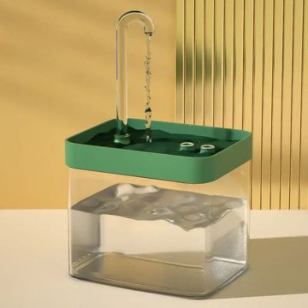 Cat Fountain With Waterflow Filter