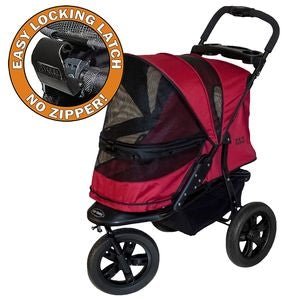 AT3 No Zip Stroller- Rugged Red