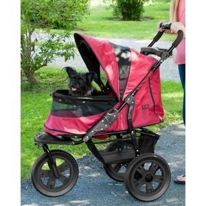 AT3 No Zip Stroller- Rugged Red