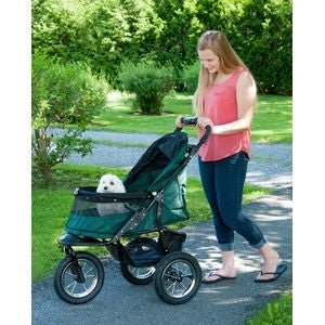 Jogger No-Zip Pet Stroller - Forest Green