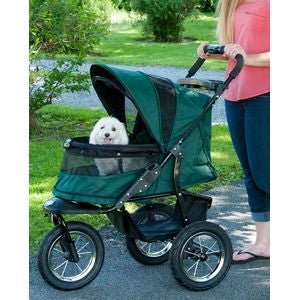 Jogger No-Zip Pet Stroller - Forest Green