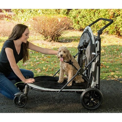 NO-ZIP Expedition Pet Stroller - Fog