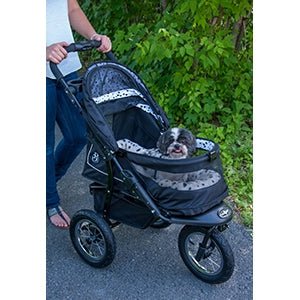 NV No-Zip Pet Stroller - Dalmation